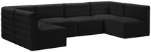 Load image into Gallery viewer, Quincy Black Velvet Modular Sectional
