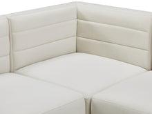 Load image into Gallery viewer, Quincy Cream Velvet Modular Sectional
