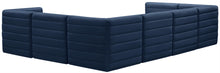 Load image into Gallery viewer, Quincy Navy Velvet Modular Sectional
