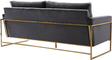 Load image into Gallery viewer, Mila Grey Velvet Sofa

