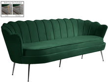 Load image into Gallery viewer, Gardenia Green Velvet Sofa
