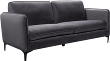 Load image into Gallery viewer, Poppy Grey Velvet Sofa
