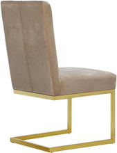Load image into Gallery viewer, Cameron Beige Velvet Dining Chair
