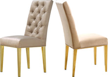 Load image into Gallery viewer, Capri Beige Velvet Dining Chair image
