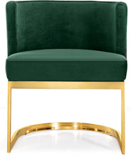 Load image into Gallery viewer, Gianna Green Velvet Dining Chair
