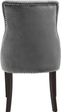 Load image into Gallery viewer, Oxford Grey Velvet Dining Chair
