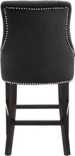 Load image into Gallery viewer, Oxford Black Velvet Stool
