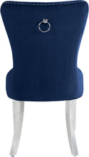 Load image into Gallery viewer, Carmen Navy Velvet Dining Chair
