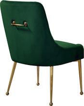 Load image into Gallery viewer, Owen Green Velvet Dining Chair
