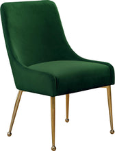 Load image into Gallery viewer, Owen Green Velvet Dining Chair
