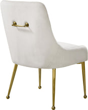 Load image into Gallery viewer, Owen Cream Velvet Dining Chair
