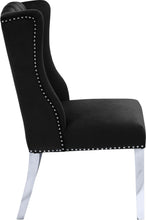 Load image into Gallery viewer, Suri Black Velvet Dining Chair
