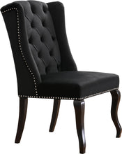 Load image into Gallery viewer, Suri Black Velvet Dining Chair
