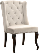 Load image into Gallery viewer, Suri Cream Velvet Dining Chair
