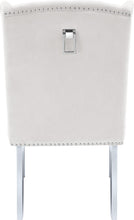 Load image into Gallery viewer, Suri Cream Velvet Dining Chair
