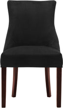 Load image into Gallery viewer, Hannah Black Velvet Dining Chair
