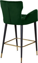 Load image into Gallery viewer, Luxe Green Velvet Stool
