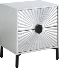 Load image into Gallery viewer, Glitz Antique Silver Side Table
