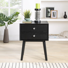 Load image into Gallery viewer, Teddy Black Night Stand
