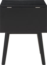 Load image into Gallery viewer, Teddy Black Night Stand
