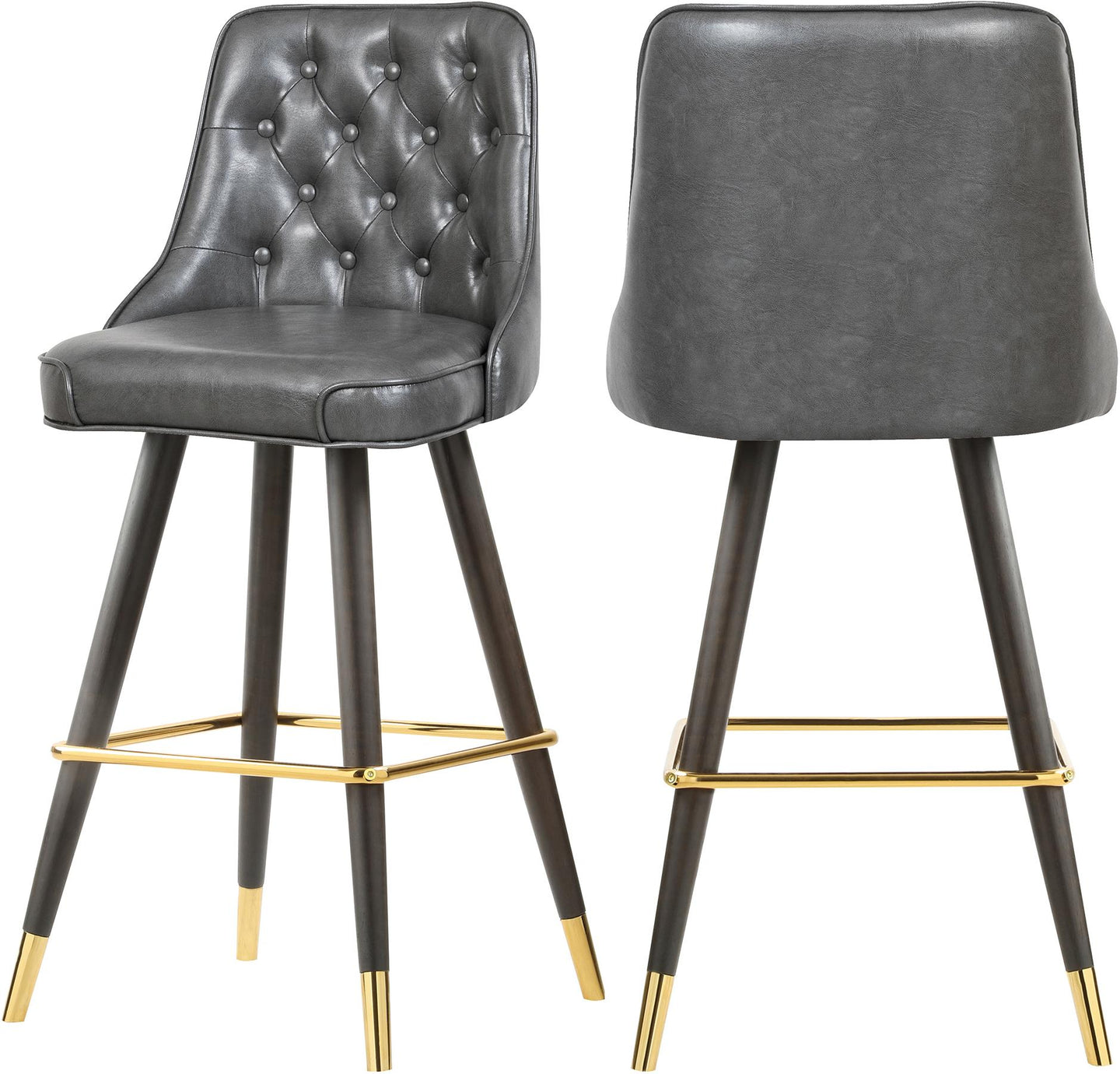 Portnoy Grey Faux Leather Counter/Bar Stool image