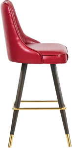 Portnoy Red Faux Leather Counter/Bar Stool