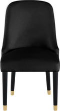 Load image into Gallery viewer, Omni Black Velvet Dining Chair
