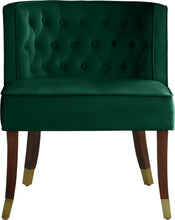 Load image into Gallery viewer, Perry Green Velvet Dining Chair
