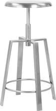 Load image into Gallery viewer, Lang Silver Counter/Bar Stool
