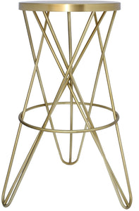 Mercury Gold Bar Stool