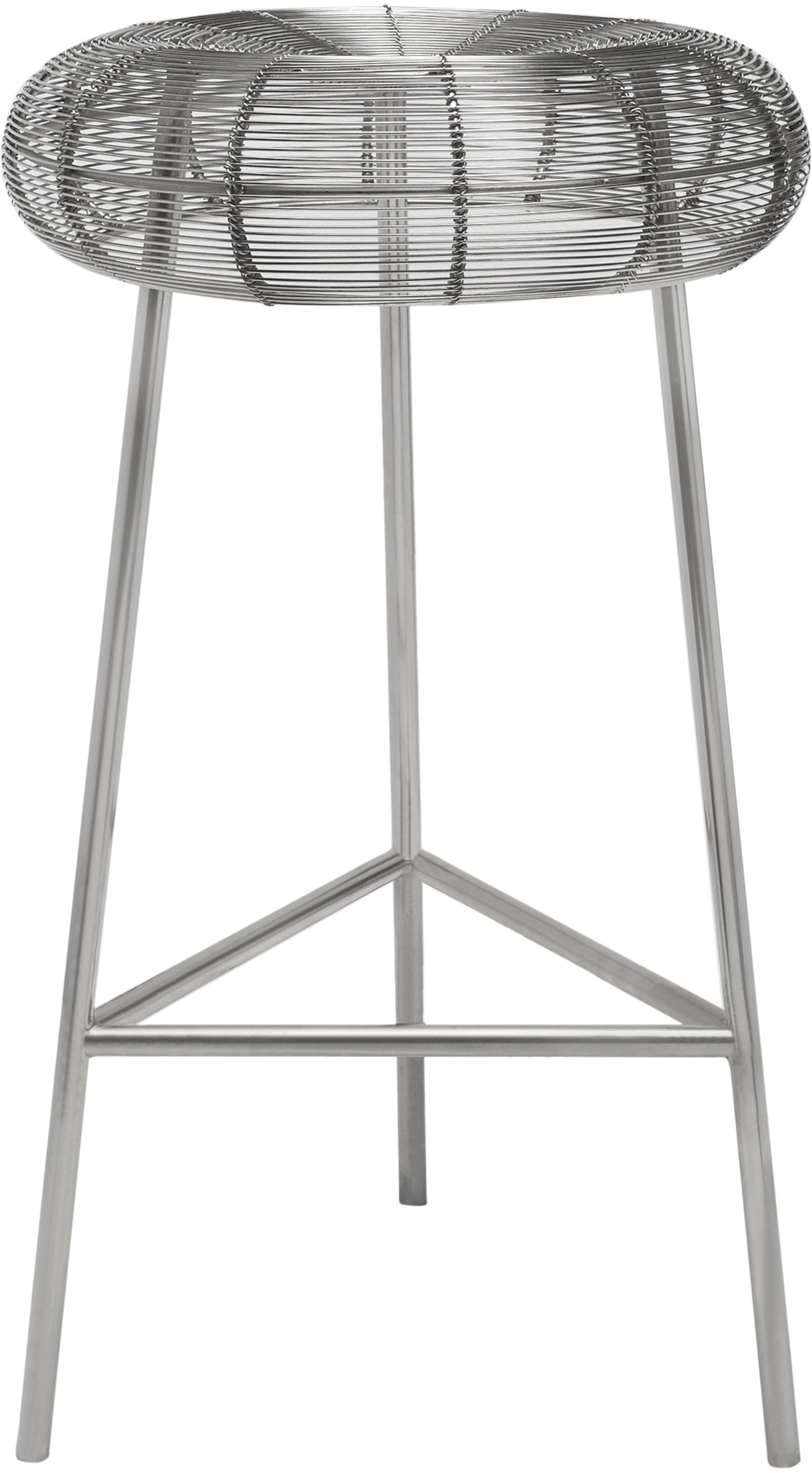 Tuscany Silver Counter Stool