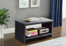 Load image into Gallery viewer, Cleo Grey Velvet Night Stand
