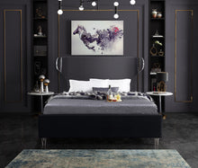Load image into Gallery viewer, Ghost Black Velvet King Bed
