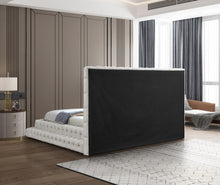 Load image into Gallery viewer, Revel Cream Velvet King Bed (3 Boxes)
