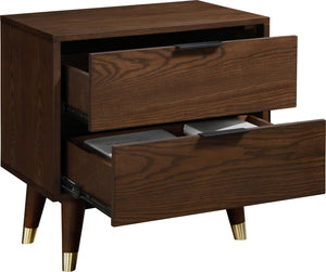 Vance Walnut Night Stand