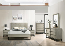 Load image into Gallery viewer, Weston Grey Stone King Bed (3 Boxes)
