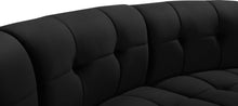 Load image into Gallery viewer, Limitless Black Velvet 6pc. Modular Sectional
