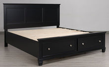 Load image into Gallery viewer, Lanolee Panel Storage Bed
