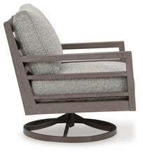 Load image into Gallery viewer, Hillside Barn Outdoor Swivel Lounge with Cushion
