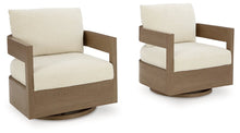 Load image into Gallery viewer, Serene Bay Outdoor Swivel Glider Chair with Cushion
