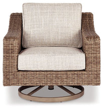 Load image into Gallery viewer, Beachcroft Outdoor Swivel Lounge with Cushion
