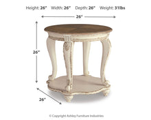 Load image into Gallery viewer, Realyn Table Set
