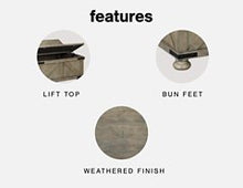 Load image into Gallery viewer, Aldwin Coffee Table With Storage

