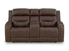 Load image into Gallery viewer, Knightington Power Reclining Loveseat with Audio Seating
