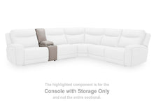 Load image into Gallery viewer, Gravier Power Reclining Sectional with Storage Console
