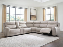 Load image into Gallery viewer, Gravier Power Reclining Sectional with Storage Console
