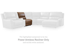 Load image into Gallery viewer, DeepWakes Reclining Sectional with Storage Console
