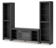 Load image into Gallery viewer, Cayberry Entertainment Center with Electric Fireplace
