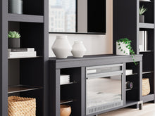 Load image into Gallery viewer, Cayberry Entertainment Center with Electric Fireplace
