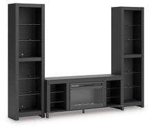 Load image into Gallery viewer, Cayberry Entertainment Center with Electric Fireplace
